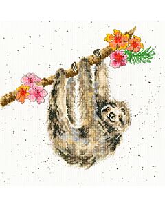 Borduurpakket luiaard  van Bothy Threads XHD59