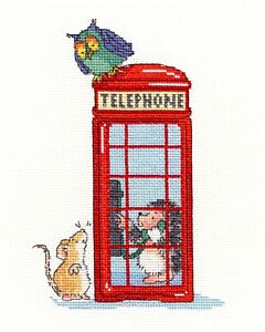 Borduurpakket Margaret Sherry - London Calling - Bothy Threads xms09