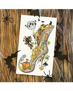 Bothy Threads borduurpakket Halloween Party XSK14 telpatroon