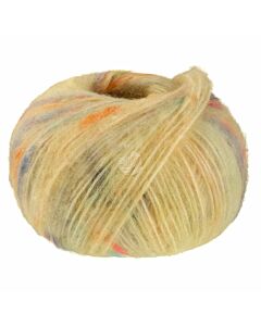 Lana Grossa Cassata kleur 8 (wit/oranje/geel/blauw/paars/roze)