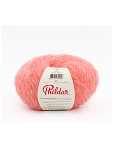 Phildar Phil Chic Lurex kleur Corail (koraal roze)
