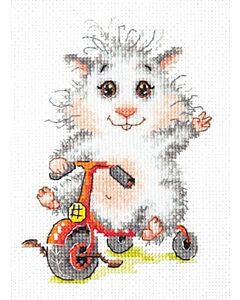 Borduurpakket my bike met telpatroon Chudo Igla (Magic Needle) 19-018