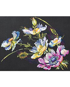  Borduurpakket  The Secret of Anemones  - Magic Needle met telpatroon.