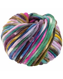 Lana Grossa Confetti kl.11 (grijs/bruin/groen)