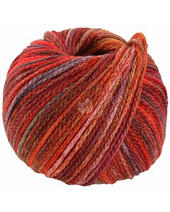 Lana Grossa Cool Merino kl.316 (bruin/rood