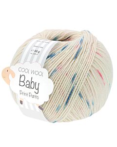 Lana Grossa Cool Wool Baby Print Punto kleur 363