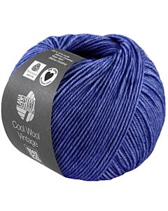 Lana Grossa Cool Wool Vintage kleur 7387 (donkerpaars)