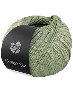 Lana Grossa Cotton Silk kleur 10 (antraciet)