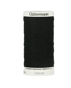 Gütermann Denim naaigaren kleur 1000 zwart