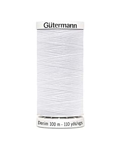 Gütermann Denim naaigaren kleur 1005 wit
