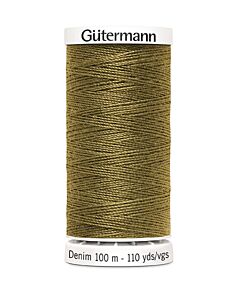 Gütermann Denim naaigaren kleur 8955 (goudbruin