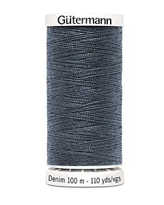 Gütermann Denim naaigaren kleur 9336 (antraciet)