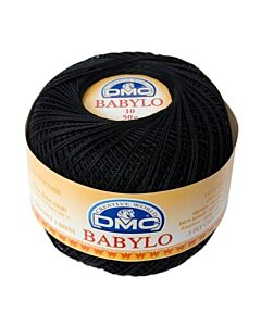 DMC Babylo nr.20 kl.310 zwart 50gram