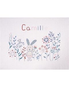 Dmc borduurpakket geboortetegel camille bk1839