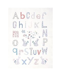 DMC borduurpakket konijnen abc spansteek en stiksteek TB131