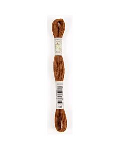 DMC Eco Vita kleur 102 oranje wollig borduurgaren