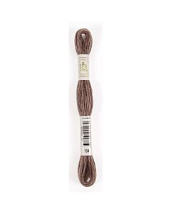 DMC Eco Vita kleur 104 oudroze wollig borduurgaren