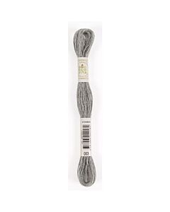 DMC Eco Vita kleur 3 licht grijs wollig borduurgaren