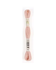 DMC Eco Vita kleur 401 poeder roze borduurgaren