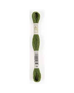 DMC Eco Vita kleur 612 jeansblauw borduurgaren