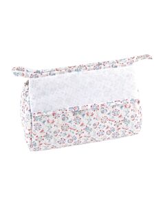 DMC Folk Toeilet tas met borduurrand 