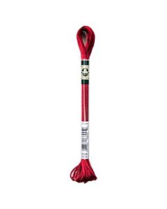 DMC Mouliné Satin kl. S326 donker rood borduurgaren 