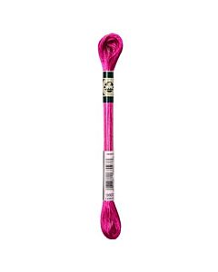 DMC Mouliné Satin kl. S602 fuchsia roze borduurgaren