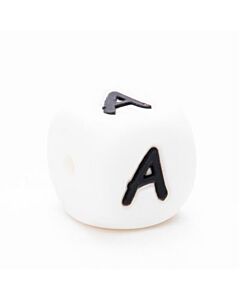 Durable siliconen letterkraal A