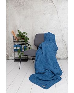 Durbale Crochet Along 2020 - Twisted jeansblauw