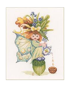 Borduurpakket Maria v Scharrenburg eikelmeisje van lanarte