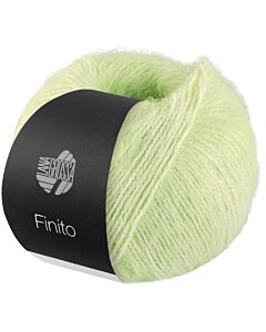 Lana Grossa Finito kleur 15 (zilvergrijs)