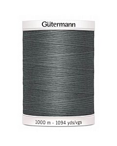 Gütermann naaigaren kleur 701 donkergrijs 1000 meter 