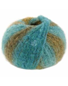 Lana Grossa Gigante kleur 8 (groen/blauw)