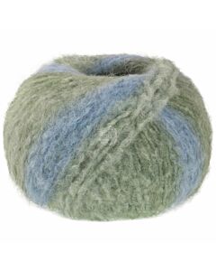 Lana Grossa Gigante kleur 16 (lichtgroen/lichtblauw)