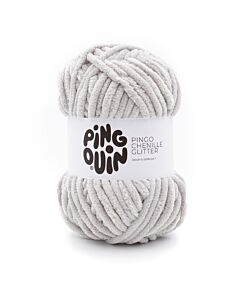 Pingouin Pingo Chenille glitter kl.Gris Perle