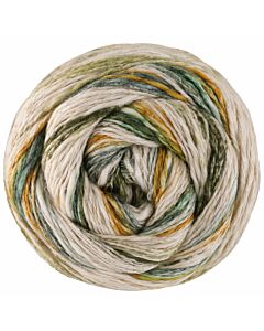Lana Grossa Gomitolo Hippie kleur 3036 (crème/bruin/antraciet)