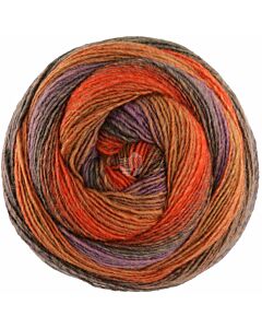 Lana Grossa Gomitolo Versione kl.453 (lavendel/oranje)
