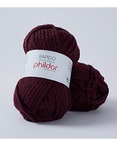 Phildar Rapido breigaren, kl.016 Grenat