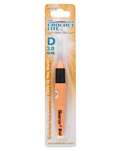 Crochet Lite, de haaknaald met lampje 3.0mm