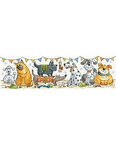 Heritage Crafts borduurpakket Dog Show 1540A