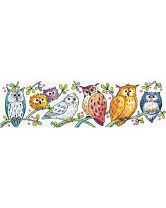 Heritage Crafts borduurpakket Uilen Parade 1575A