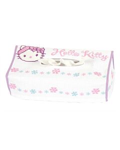 Hello kitty in de badkamer hoes voor tissuedoos om zelf te borduren pn-0148999
