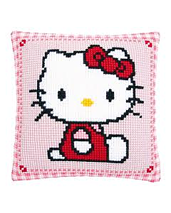 hello kitty kruissteek kussen