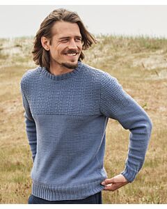 Lana Grossa heren trui breien van Cool Wool ME3,m26 | C.R. Couture