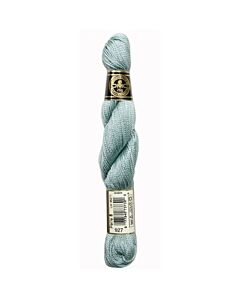 DMC Perle 8 borduur- en hardangergaren kl.927 groen