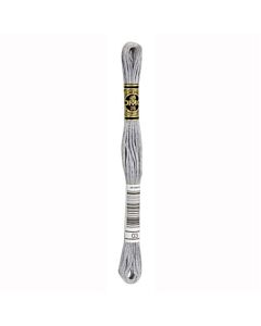 Borduurzijde DMC Mouline Special 117 kl.03 zilverkleur