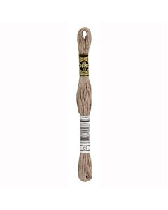 Borduurzijde DMC Mouline Special 117 kl.07 licht taupe 