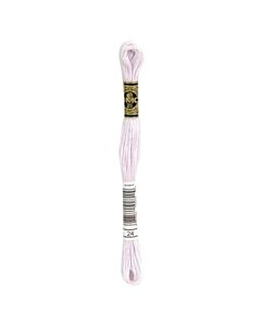 Borduurzijde DMC Mouline Special 117 kl.24 heel licht roze