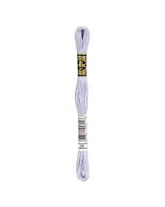 Borduurzijde DMC Mouline Special 117 kl.26 pastel paars 