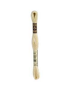 Borduurzijde DMC Mouline Special 117 kl.3047 licht geel/beige